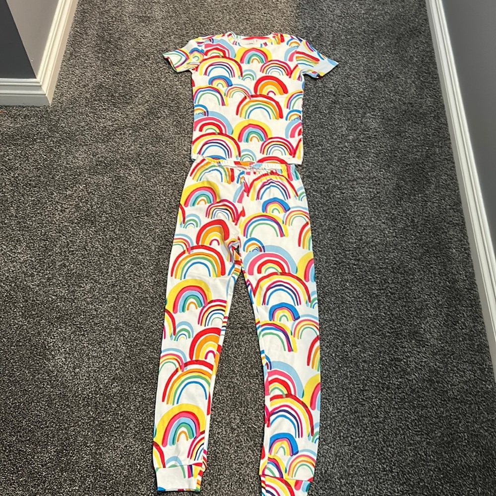 Gymboree rainbow pajama set- NWT